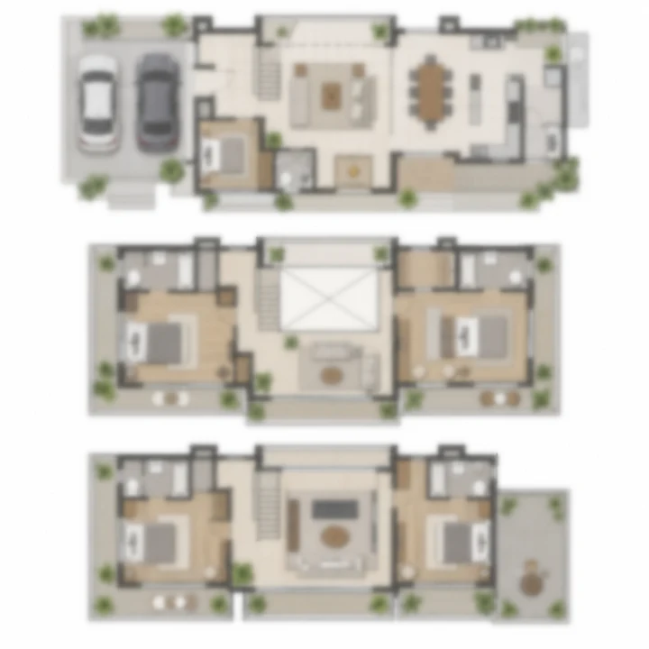 Vaishnavi Villas Sarjapur Road type 1A villa indicative floor plan Vaishnavi Villas Sarjapur Road type 1A villa indicative floor plan