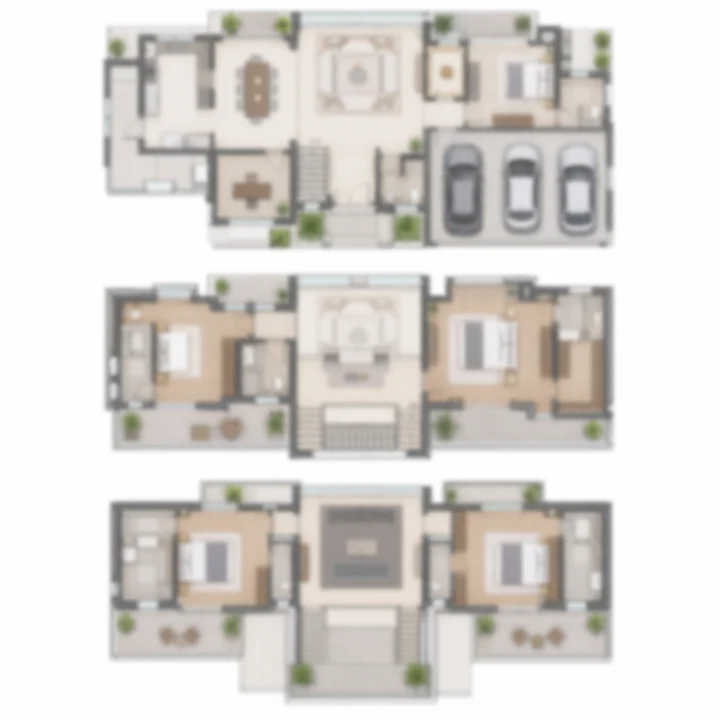 Vaishnavi Villas Sarjapur Road type 2B villa indicative floor plan Vaishnavi Villas Sarjapur Road type 2B villa indicative floor plan